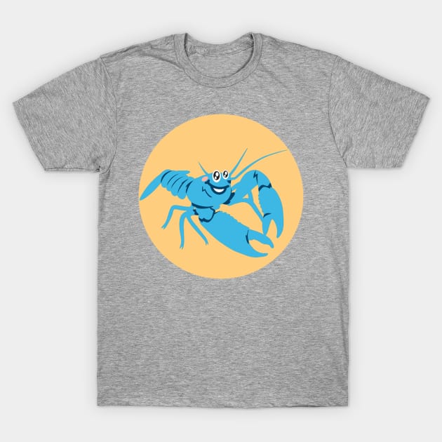 Yummy Blue Yabby T-Shirt by KarmicKal